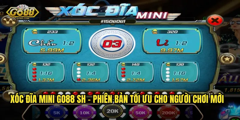 Xóc Đĩa Mini go88 sh – Nhỏ Gọn Nhưng Không Kém Sức Hút 2 Xóc Đĩa Mini go88 sh – Phiên Bản Tối Ưu Cho Người Chơi Mới